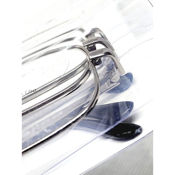 2019 CVS Health 3 Pair Value Pack +1.50 Jacob 2.0 Gun Metal Gray Readers Reading - Picture 5 of 16